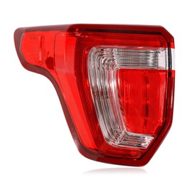 LED Tail Lights Assembly Compatible with 2016-2019 Ford Explorer OE Style Left Driver Side Rear Light Taillights Replacement for FB5Z13405A