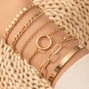 Stocking Stuffers for Teens Gold Boho Bracelets for Women Girls