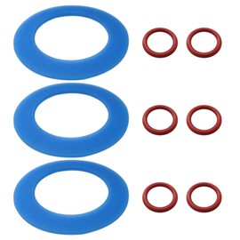 Zafina-UP 7301111-0070A 3Pcs Flush Valve Seal for American Standard Toilet Parts Replacement for Champion 4 and Eljer Titan 4
