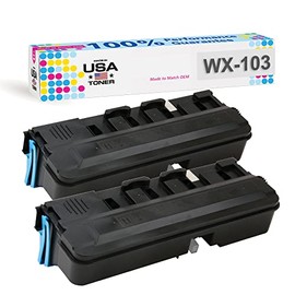 MADE IN USA TONER Compatible Waste Box for Konica Minolta WX-103, A4NN-WY3, A4NN-WY1, A4NN-OY2 (2 Cartridge)