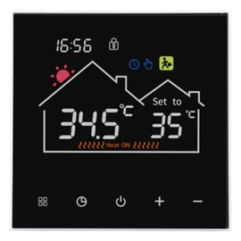 Programmable Thermostat for House with LCD Color Display Touch Screen, Smart Thermostat, Smart Home Thermostat Support Timing and Temperature Control (Regular Style)