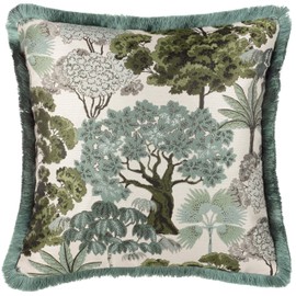 Wylder Nature Woodlands Cushion Cover, 55 x 55 cm, Green