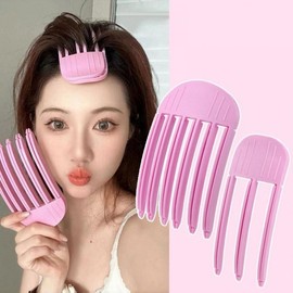 Root Volume Portable Clip Unisex Hair Shaping Hair Clip Light Blue 2-Piece Set 2ea