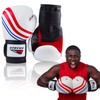 Genuine Leather Boxing Gloves - Boxing Gloves Men, Heavy Bag