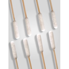Sweeps XL High-Density Cotton Swabs, 100 count (2 packs of 50). Organic, medical grade cotton and bamboo. Chemical free.