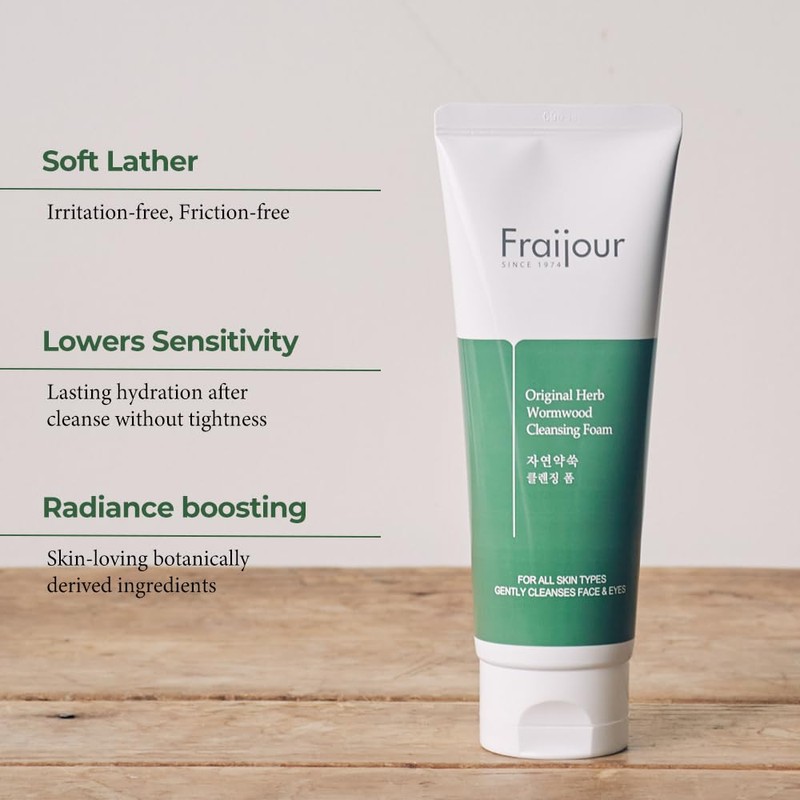 Fraijour Original Herb Wormwood Cleansing Foam 5.07fl.oz/150ml