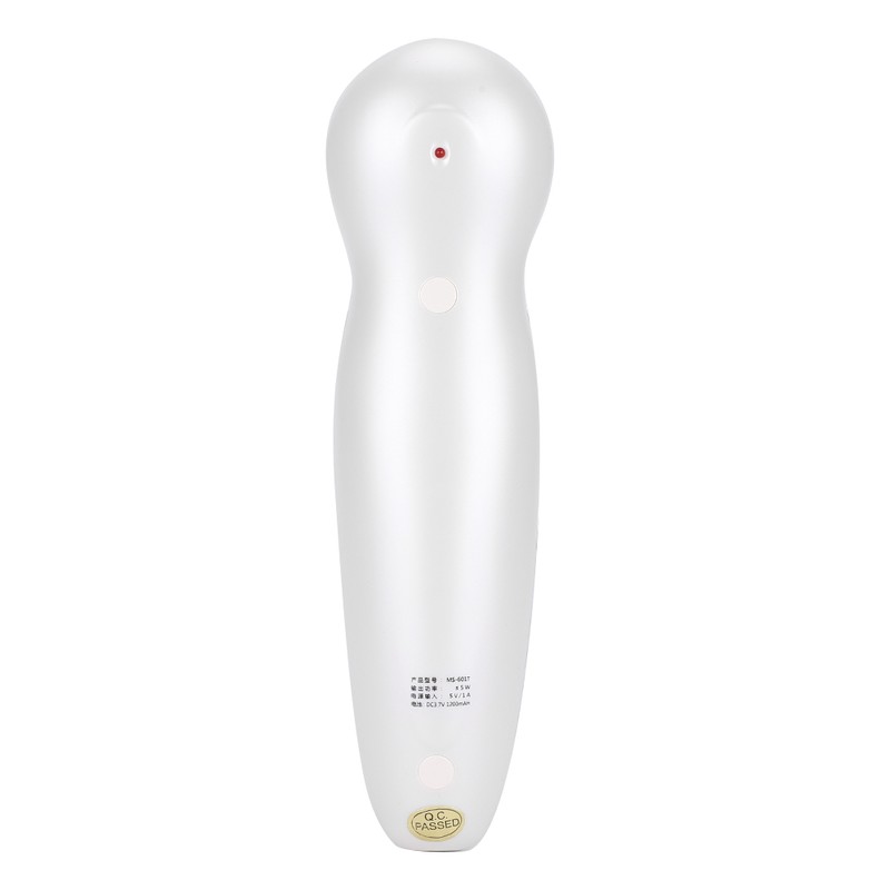Ultrasonic Handheld Red Blue Light Vibration Anti Aging Facial Soothing