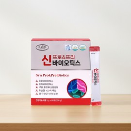 Evergreen Synpro & Prebiotics 5g x 60 packets (2 months supply) / 에버그린 신프로&프리바이오스틱스 5g x 60포 (2개월분)