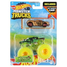 Hot Wheels Monster Trucks Hotweiler, Includes Car [Growler]