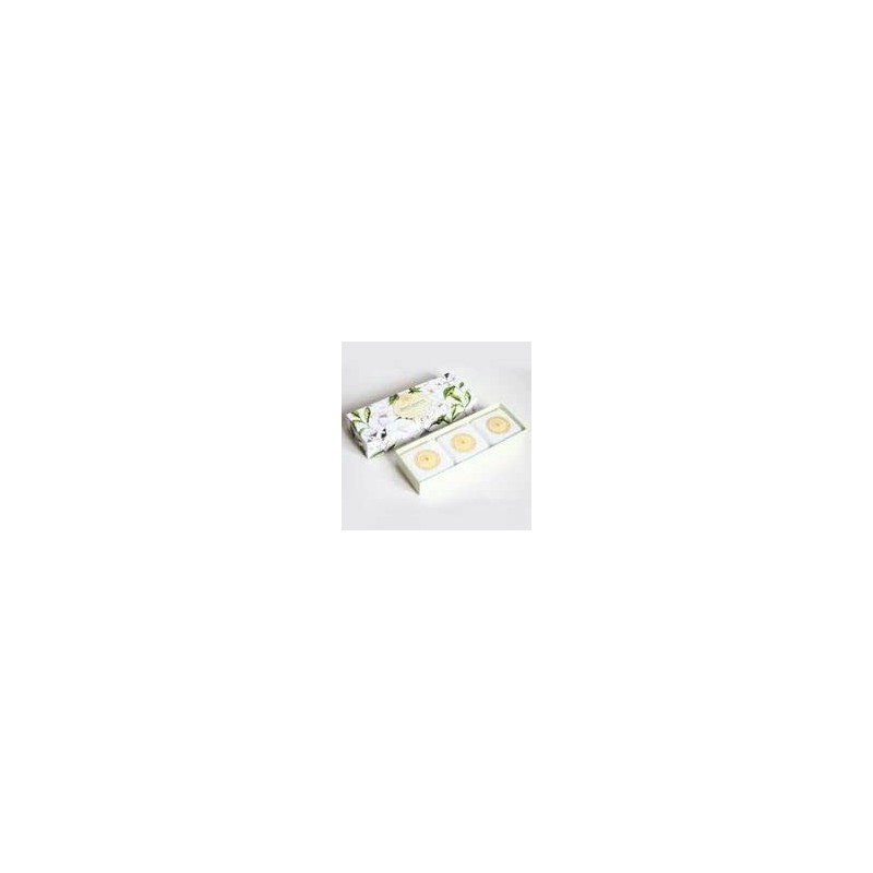 Gift Boxed Hand Soaps 3 x 100g White Jasmine &