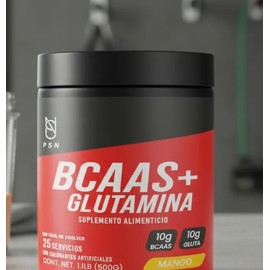 Bcaas  Glutamina Aminoácidos Psn 500g Varios Sabores