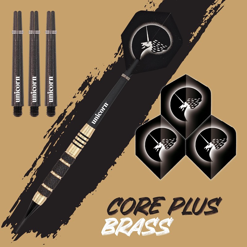 Unicorn Soft Tip Darts Set | Core Plus | Knurled