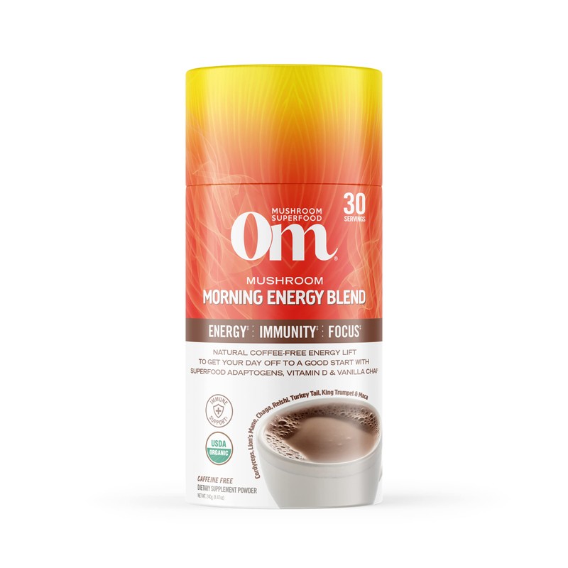 Mushroom Morning Energy Blend, 8 onzas