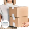 TEHAUX 2 Rolls White Packing Tape Moving Tape Photo Frame