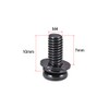 sourcing map M4 x 10mm Carbon Steel Phillips Pan Head