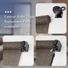 Roller Blind Installation Bracket, Replacement Parts for Sunshade, Cordless Crank