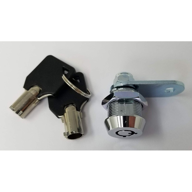 Admiral Locks 5/8” Tubular Cam Lock, Keyed Alike Removable Key