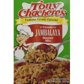 Tony Chachere Rice Dinner Mix, Jambalaya, 4 Count