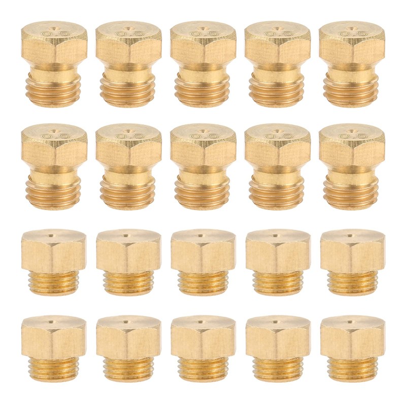 20 Pcs Propane Gas Orifice Nozzle Conversion Kit for Water