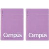 Campus Soft Ring Notebook, Semi-B5, B 6mm Dot Ruled, 34