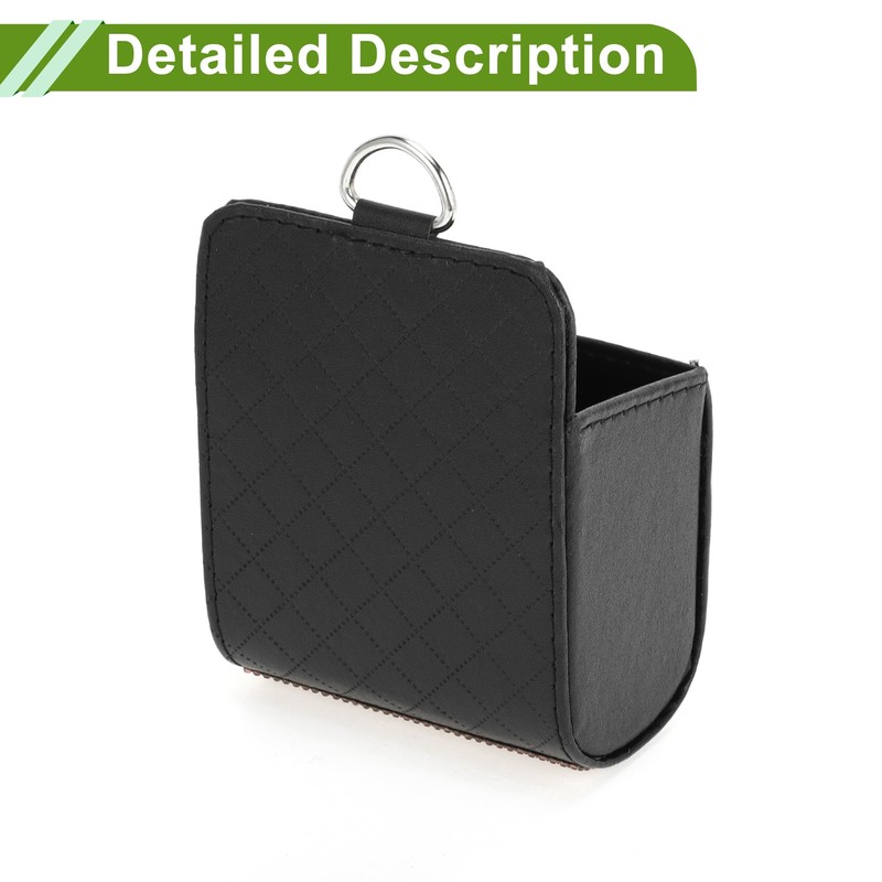 HOPESPANNER Universal 3.5" Length 2.4" Width 4.7" Height Car Trash
