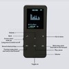MP3 Player 8G Bluetooth 4.2 1.8 Inch Screen Noise Reduction