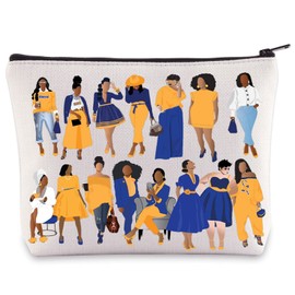 WZMPA Sigma Gamma Rho Parafernalia Sorority Sisters Gift Sorority SGR Makeup Zipper Bag Sorority Griek Merchandise, Sororidad SGR, Bolsa de cosméticos