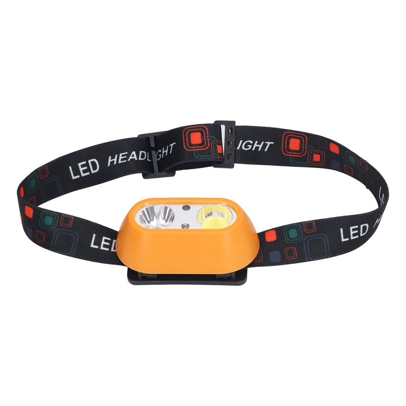LED Headlamp USB Rechargeable 300lm High Bright COB XPE 6