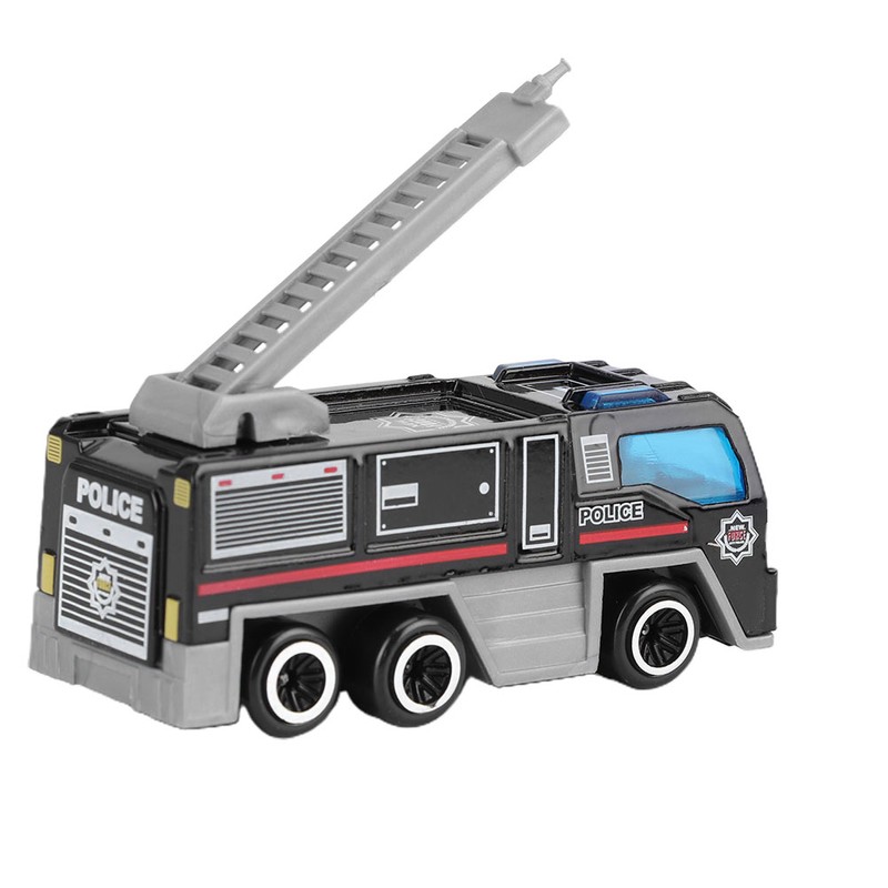 6pcs 1:64 Engineering Car Model Alloy Simulation Vehicle Car Model