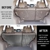 Vanseno Backrest Mat Compatible for 2012-2016 Honda CRV Back Seat