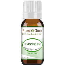 Lemongrass Essential Oil 10 ml 100% Pure Undiluted Therapeutic Grade for Aromatherapy Diffuser, Natural Healthy Skin, Body and Hair Growth