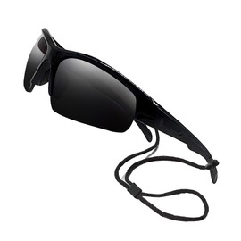 BillieJoe Polarized Bifocal Sunglasses Reading Glasses for Men Women Sports Wrap Mirror Green Fishing Driving 2.50