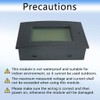 Buwei 20A DC 7.5-100V Digital LCD Voltmeter Ammeter Wattmeter Power