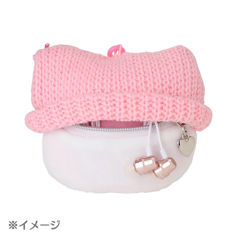 Sanrio 312321 Face Shaped Mini Pouch, Chromi