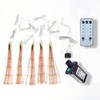 PXBNIUYA 5 Pack 1000LED Plug in Starburst Sphere Lights,Firework Lights
