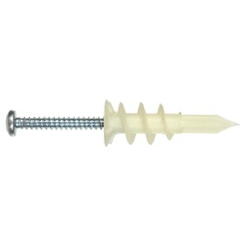 The Hillman Group 9413 Nylon Phillips-Drive Drywall Anchors with Screws