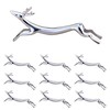 HAMILO 10 Pcs Deer Scandinavian Restaurant Zinc Alloy Chopstick Rest