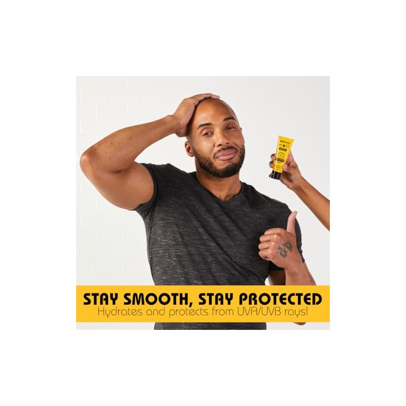 Bee Bald Smooth Plus Daily Moisturizer with SPF 30 Broad