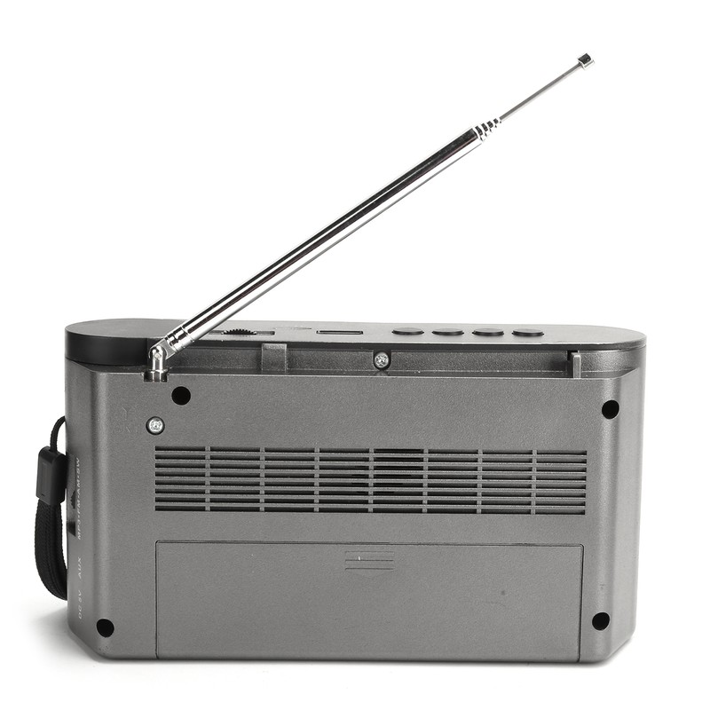 Bluetooth 4.0 Radio Receiver Portable MultiBand Manual Setting with Telescopic
