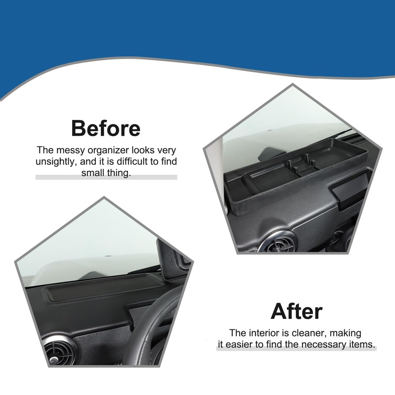 Car Center Console Dashboard Storage Tray Compatible with Ineos Grenadier