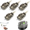 Carp Fishing Feeders Method Feeder with Fishing Weights 20g-60g Quick