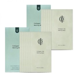2 Inselderm Renewal Collagen 100 Melting Sheet Mask Pack (6 sheets) / 2개 인셀덤 리뉴얼 콜라겐 100 멜팅시트 마스크 팩 6매입