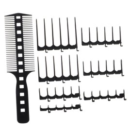 Beavorty Multipurpose Hair Positioning Comb Clipper Comb Flat Top for Women Men Hair Cutting Tools Essential Oil Styling Tools