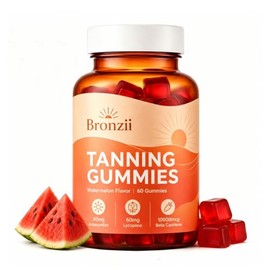 Bronzii Gomitas Bronceadoras, Gomitas Bronceadoras para Mujer, 60 Gomitas