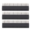 3 Pieces 2.54 mm 2 x 20 Pin Female Pin