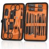 OWill Manicure Set, 18pcs Nail Clippers Pedicure Kit Nail Care