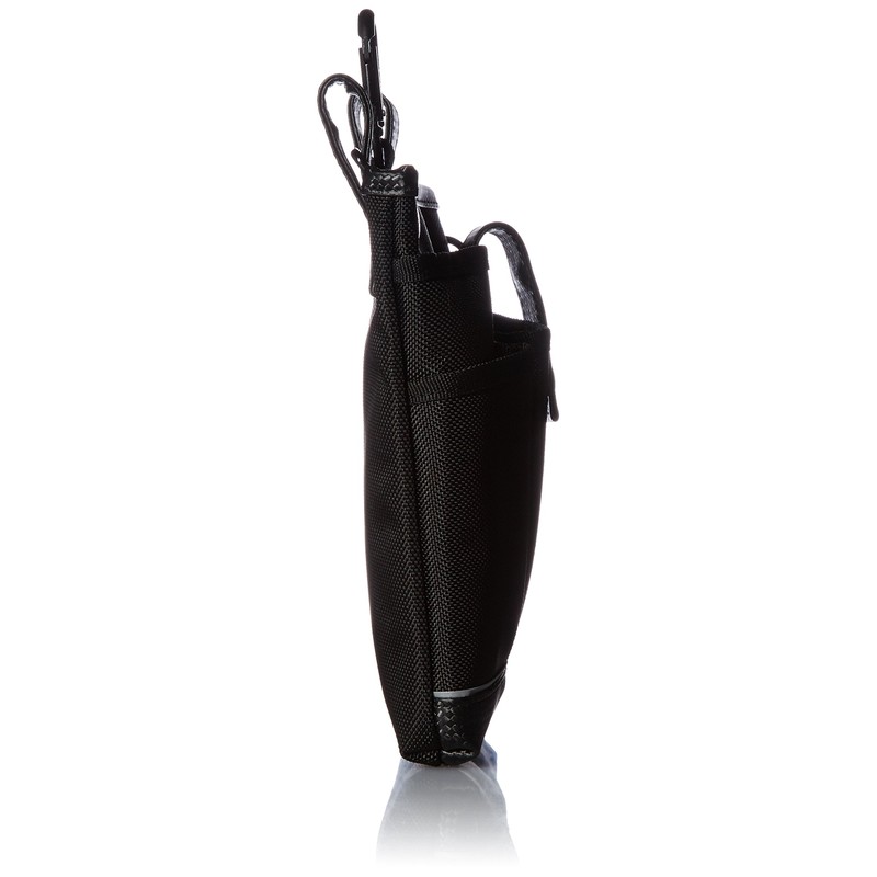 Bowken Club RF-106 Pouch, Accessory Case with Reflective Lines, Black