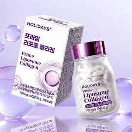 Holidays Liposomal Collagen 60 tablets, 2 bottles (4 months supply) / 홀리데이즈 리포좀 콜라겐 60정 2병 (4개월분)