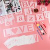 YEAJON 1.5 Inch Letter Stencils Symbol Numbers Craft Stencils, 66