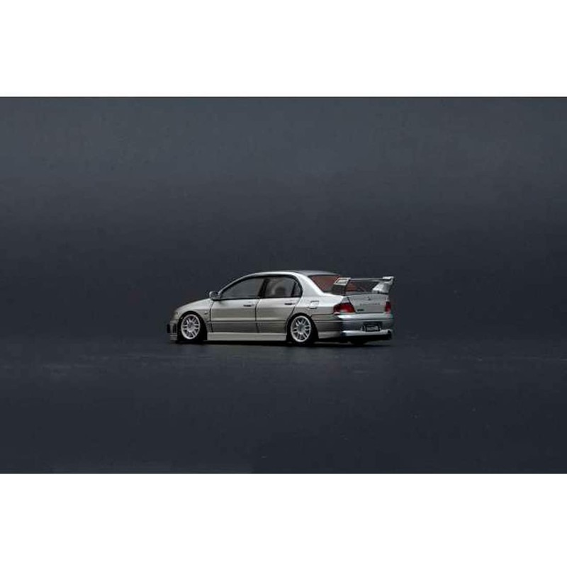 BM CREATIONS Mitsubishi Lancer Evolution VII Silver RHD 64B0086